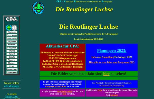 Vorschau von www.cpa-reutlingen.de, CPA Reutlingen