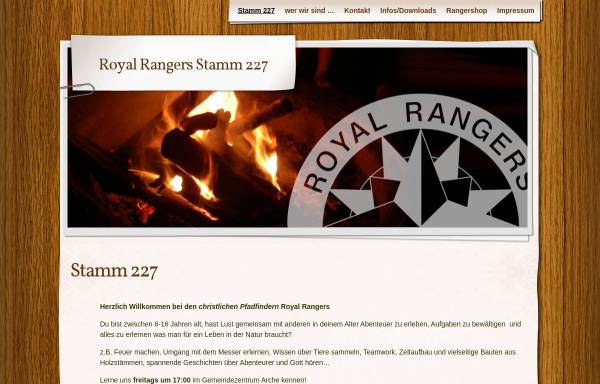 Vorschau von royal-rangers-227.de, RR 227 - Stamm Bremen