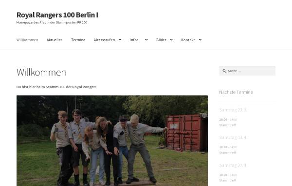 Vorschau von rr100.de, RR 100 - Stamm Berlin