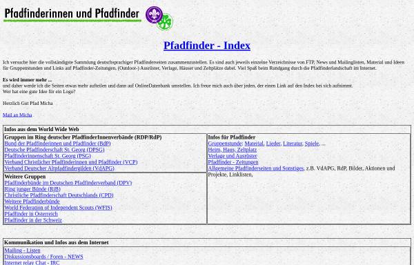 Vorschau von www.fen-net.de, Pfadfinder-Index