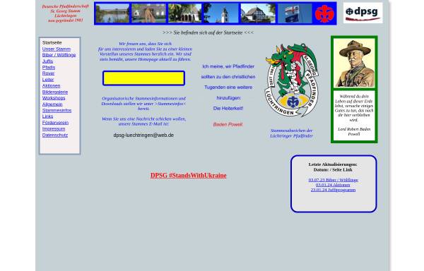 Vorschau von www.dpsg-luechtringen.de, DPSG Stamm Lüchtringen, Höxter