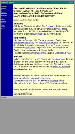 Vorschau der mobilen Webseite www.wolfgang-rolke.de, Breitbandantennen