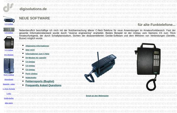 Vorschau von www.digisolutions.de, digisolutions.de, Inhaber Jan Alte