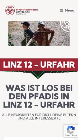 Vorschau der mobilen Webseite linz12.at, Pfadfindergruppe Linz 12 Urfahr