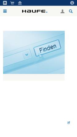 Vorschau der mobilen Webseite www.haufe.de, Haufe Verlag Forum Steuern
