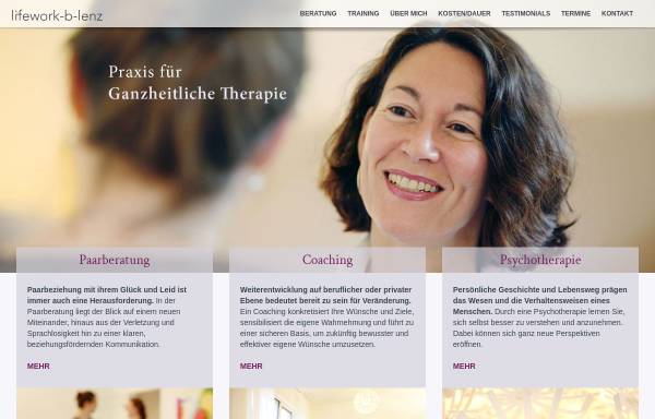 Vorschau von www.lifework-b-lenz.de, Praxis für Beratung, Training und Mediation Birgit Lenz