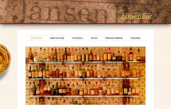 Vorschau von www.jansenbar.de, Jansen Bar - Cocktailbar
