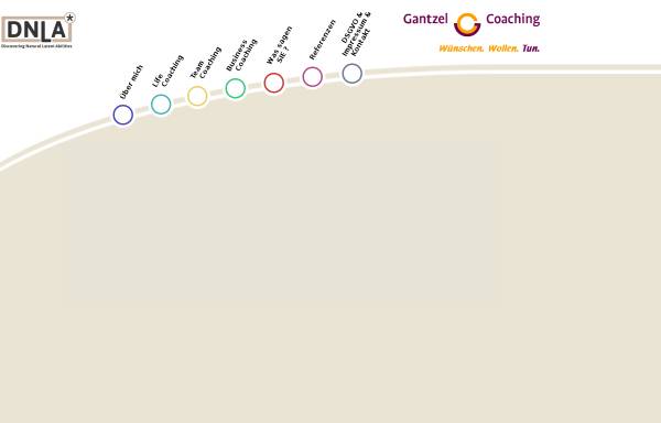 Vorschau von www.gantzel-coaching.de, Gantzel Coaching