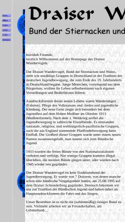 Vorschau der mobilen Webseite www.draas.de, Draiser Wandervogel