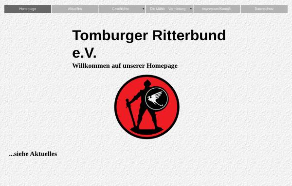 Vorschau von www.tomburger.de, Tomburger Ritterbund