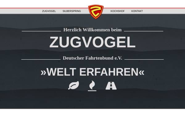 Vorschau von www.zugvogel.org, Zugvogel Deutscher Fahrtenbund