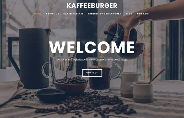 Vorschau von www.kaffeeburger.de, Tanzwirtschaft Kaffee Burger