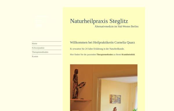 Vorschau von www.naturheilpraxis-steglitz.de, Naturheilpraxis Steglitz Cornelia Quarz