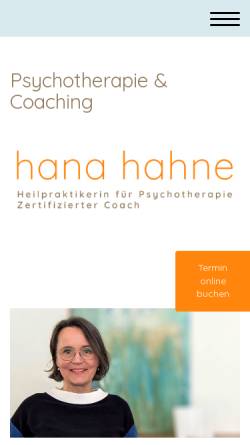 Vorschau der mobilen Webseite hanahahne.de, Hana Hahne