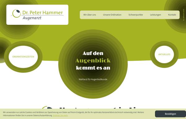 Vorschau von www.augen-linz.at, Hammer, Dr. Peter