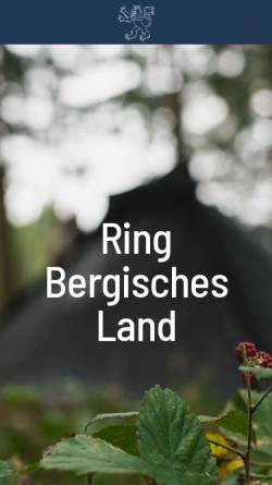 Vorschau der mobilen Webseite ring-bergischesland.de, DPBM Ring Bergisches Land