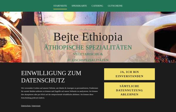 Vorschau von www.bejte-ethiopia.de, Bejte Ethiopia