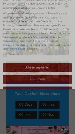 Vorschau der mobilen Webseite www.berliner-eierschale.de, Eierschale Zenner