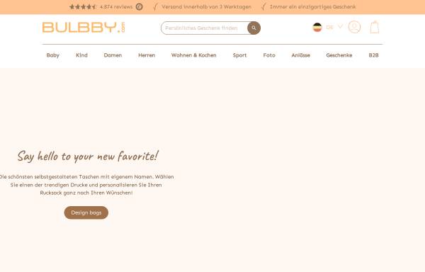 Vorschau von www.bulbby.de, Bulbby B.V.
