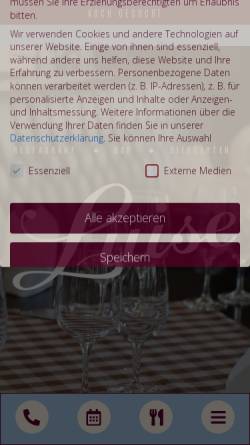 Vorschau der mobilen Webseite www.luise-dahlem.de, Luise Dahlem