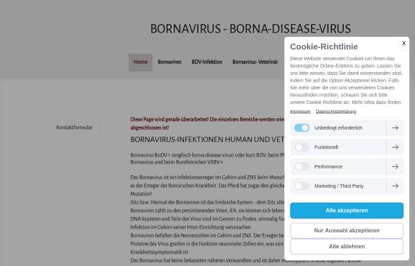 Selbsthilfegruppe Bergstraße für Bornavirusinfektionen und seine Mischinfektionen