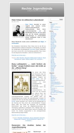 Vorschau der mobilen Webseite rechte-jugendbuende.de, Rechte Jugendbünde (Weblog)