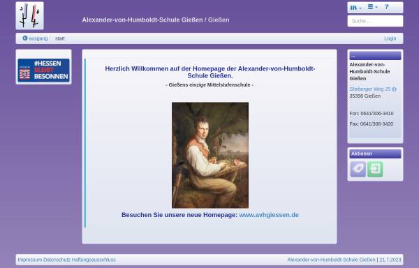 Vorschau von alexander-von-humboldt.giessen.schule.hessen.de, Alexander-von-Humboldt-Schule