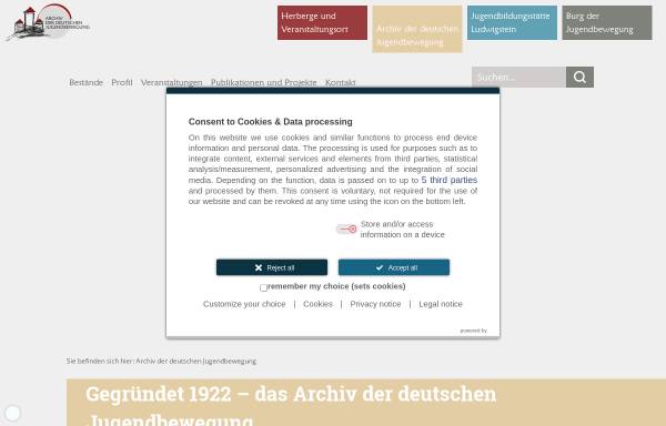 Archiv der deutschen Jugendbewegung