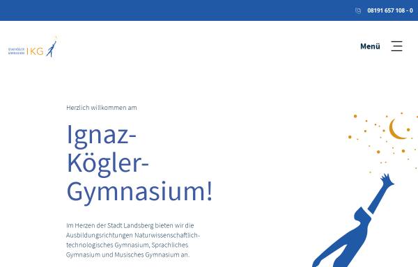 Vorschau von www.ikg-landsberg.de, Ignaz-Kögler-Gymnasium