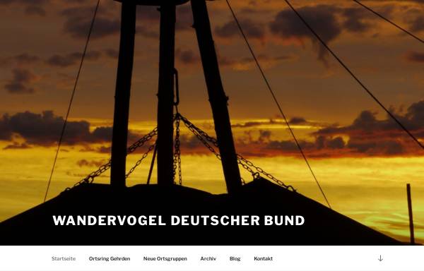 Vorschau von www.wvdb.de, Wandervogel Deutscher Bund (WVDB)