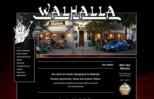 Vorschau von walhalla-berlin.de, Walhalla
