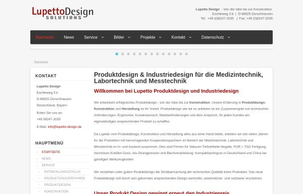 Vorschau von www.lupetto-design.de, Lupetto Design - inh. Helmut Wilczek