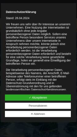 Vorschau der mobilen Webseite hajanet.de, Hajanet Group