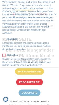 Vorschau der mobilen Webseite www.fortbildungsfinder.de, Fortbildungsfinder