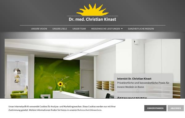 Vorschau von www.doc-kinast.de, Kinast, Dr. med. Christian