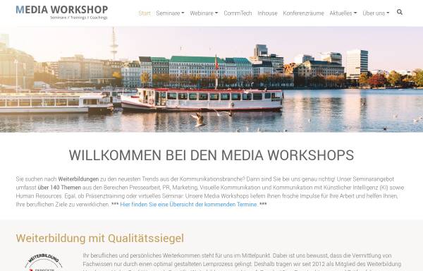 Vorschau von www.media-workshop.de, MW Media Workshop GmbH