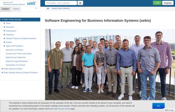 Vorschau von wwwmatthes.in.tum.de, Lehrstuhl Software Engineering für betriebliche Informationssysteme (SEBIS)