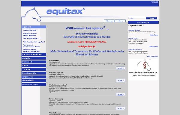 Vorschau von www.equitax.de, Equitax.de