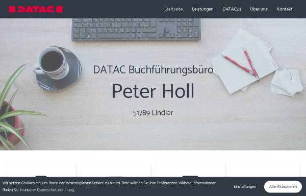 Vorschau von www.peter.holl.datac.de, DATAC Büro Peter Holl