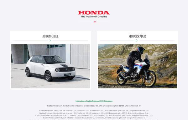 Vorschau von www.honda-frankfurt.de, Honda Deutschland GmbH
