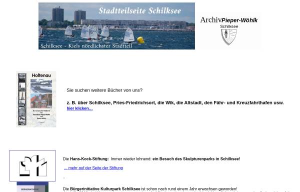 Vorschau von www.schilksee-kiel.de, Kiel Schilksee