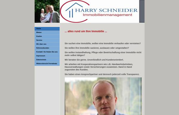 Vorschau von www.hscimmo.de, Harry Schneider Immobilienmanagement