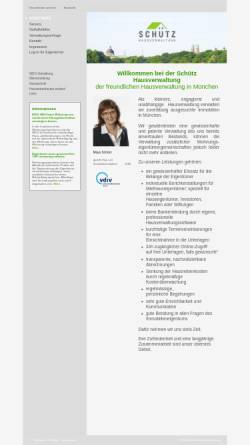 Vorschau der mobilen Webseite hv-schuetz.de, Schütz Hausverwaltung