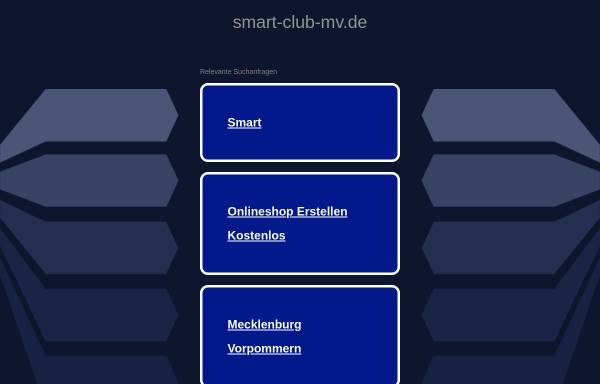 Vorschau von www.smart-club-mv.de, smart Club Mecklenburg-Vorpommern