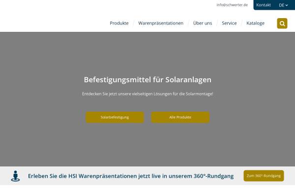 Vorschau von www.schwerter.de, HSI - Hermann Schwerter Iserlohn