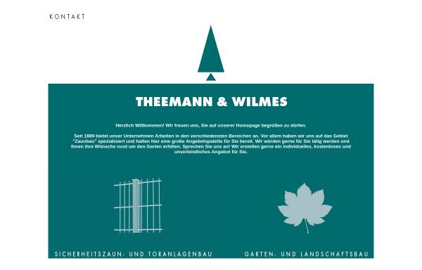 Theemann und Wilmes, Garten- und Landschaftsbau, Zaunanlagen GbR