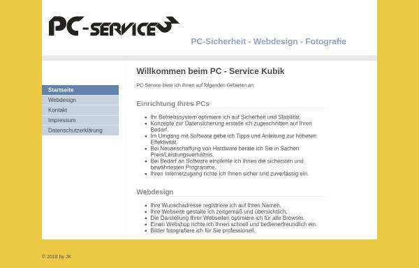 Vorschau von www.pc-service-kubik.de, PC-Service Kubik