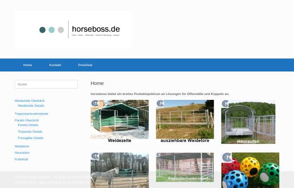 Vorschau von www.horseboss.de, Horseboss.de, Volker Haase