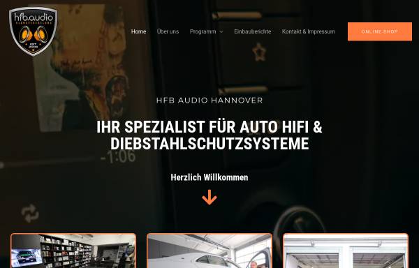 Vorschau von www.hfb-audio.de, ACR HFB audio - Inh. Kai-Olaf Schlüter