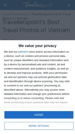 Vorschau der mobilen Webseite www.travellerspoint.com, Travellerspoint - Bildergalerie Vietnam